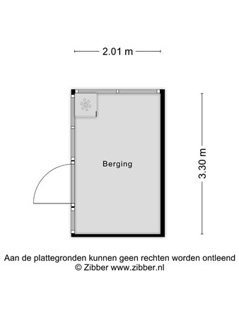 Floorplan - Morgenstond 43, 5283 GJ Boxtel